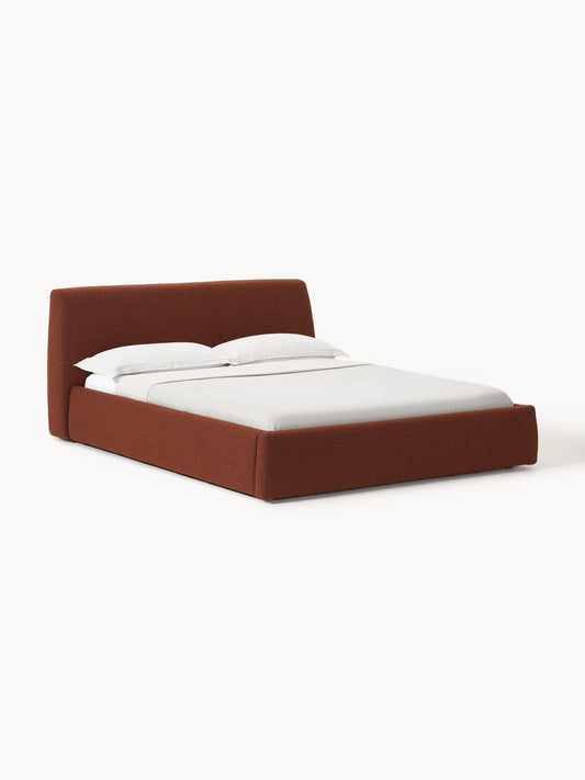 Cloud Storage Bed in Bouclé, Upholstered
