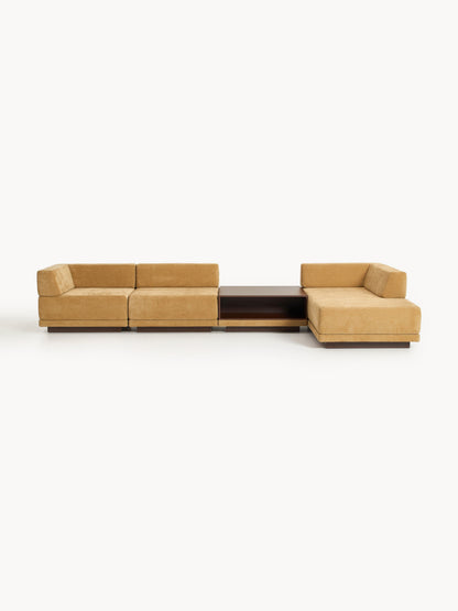 Colin Modular Corner Sofa, 4-Seater, with Coffee Table