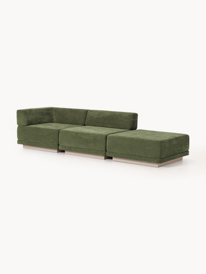 Colin Modular Settee with Ottoman (4-Seater)