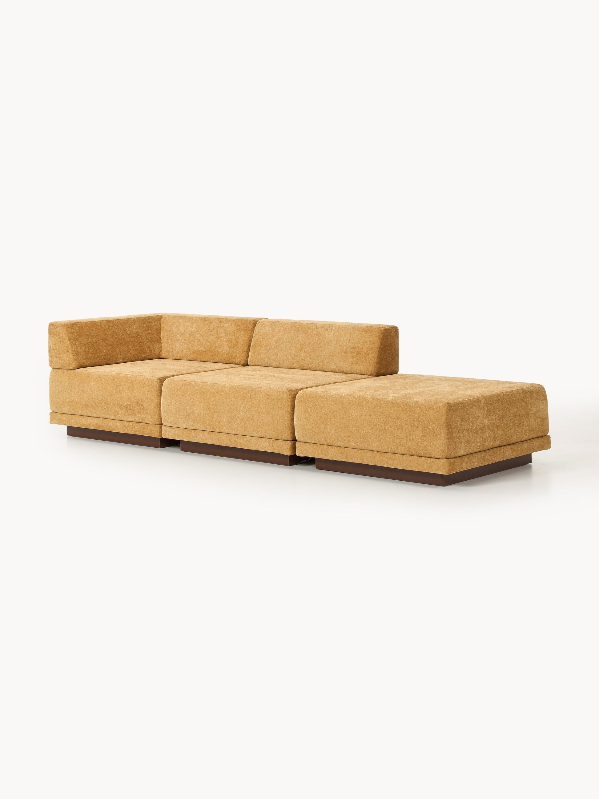 Colin Modular Settee with Ottoman (4-Seater)