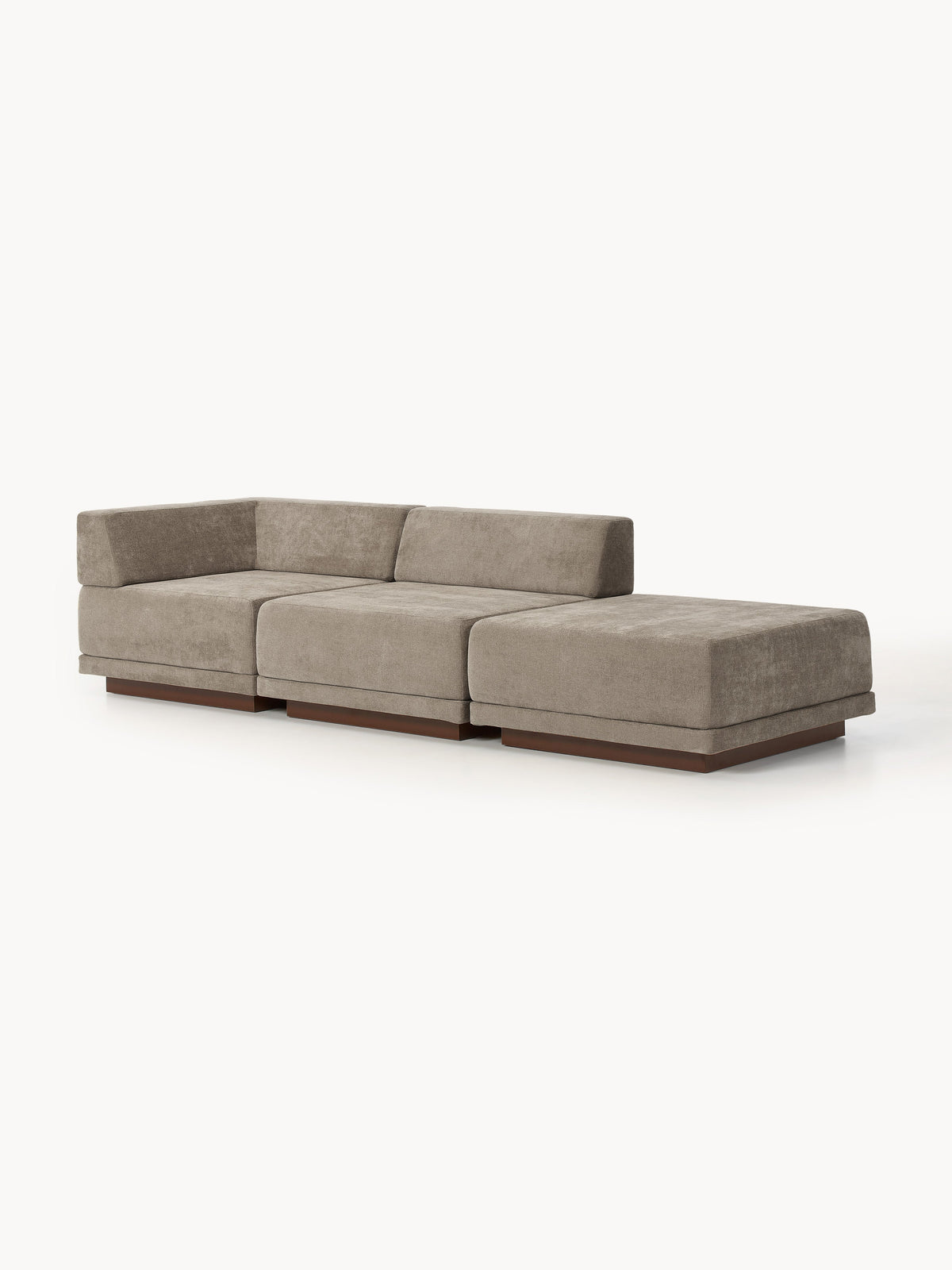 Colin Modular Settee with Ottoman (4-Seater)