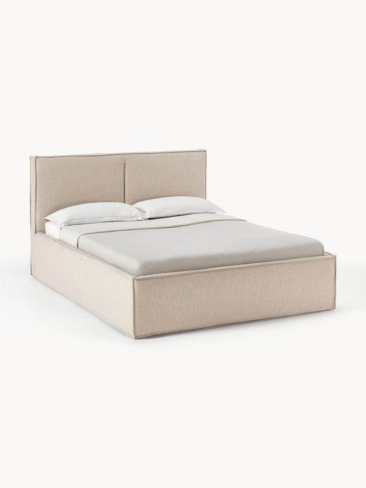 Dream Bed Frame with Storage, Upholstered
