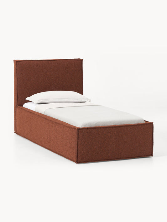 Dream Single Bed Frame, Bouclé