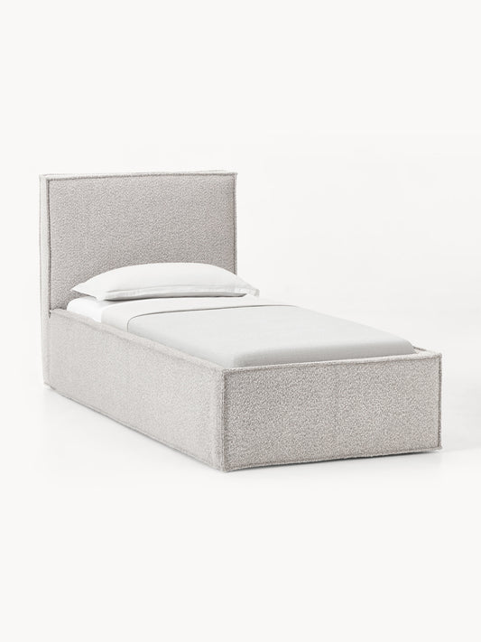 Dream Single Bed Frame, Bouclé