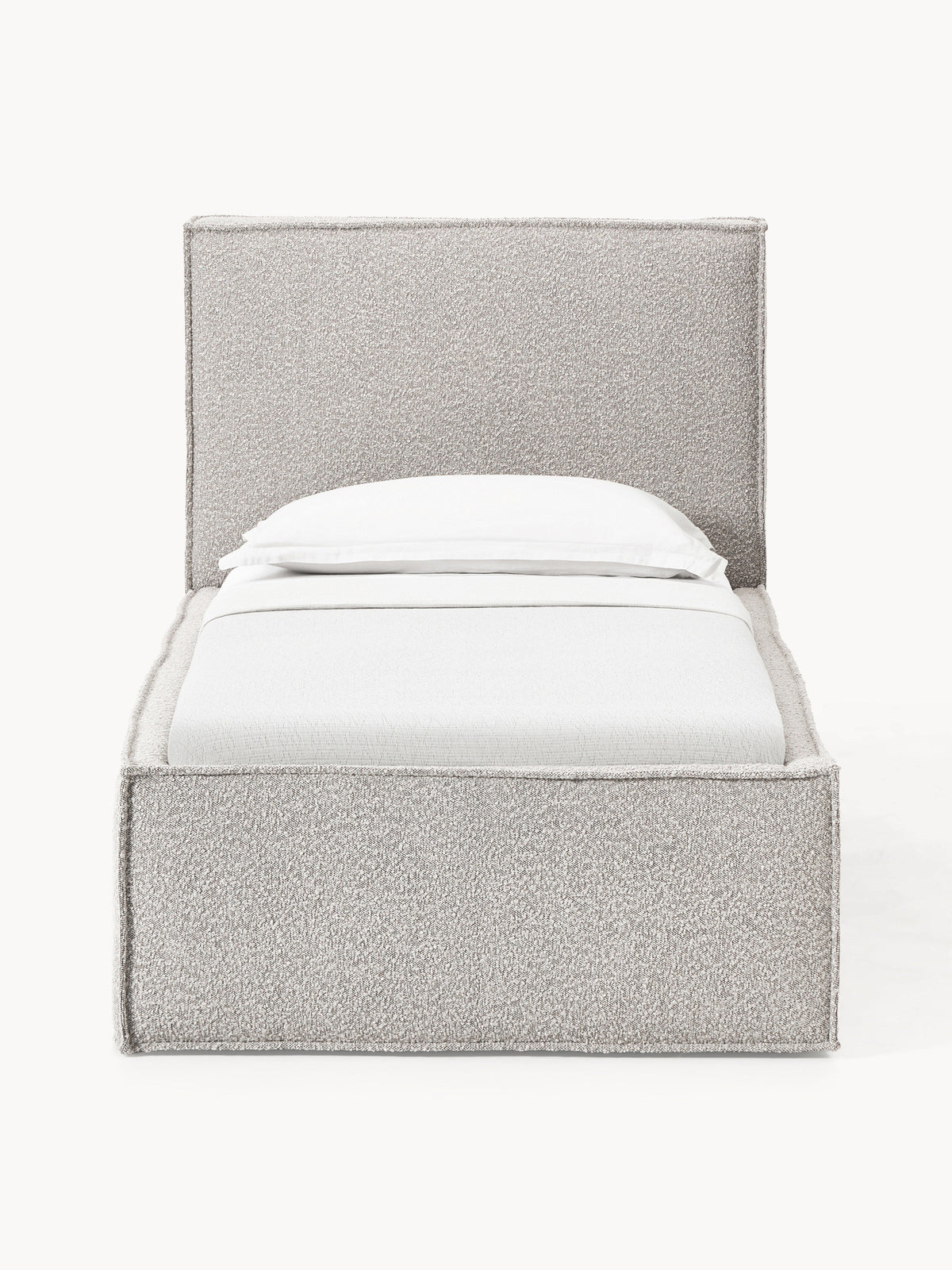 Dream Single Bed Frame, Bouclé