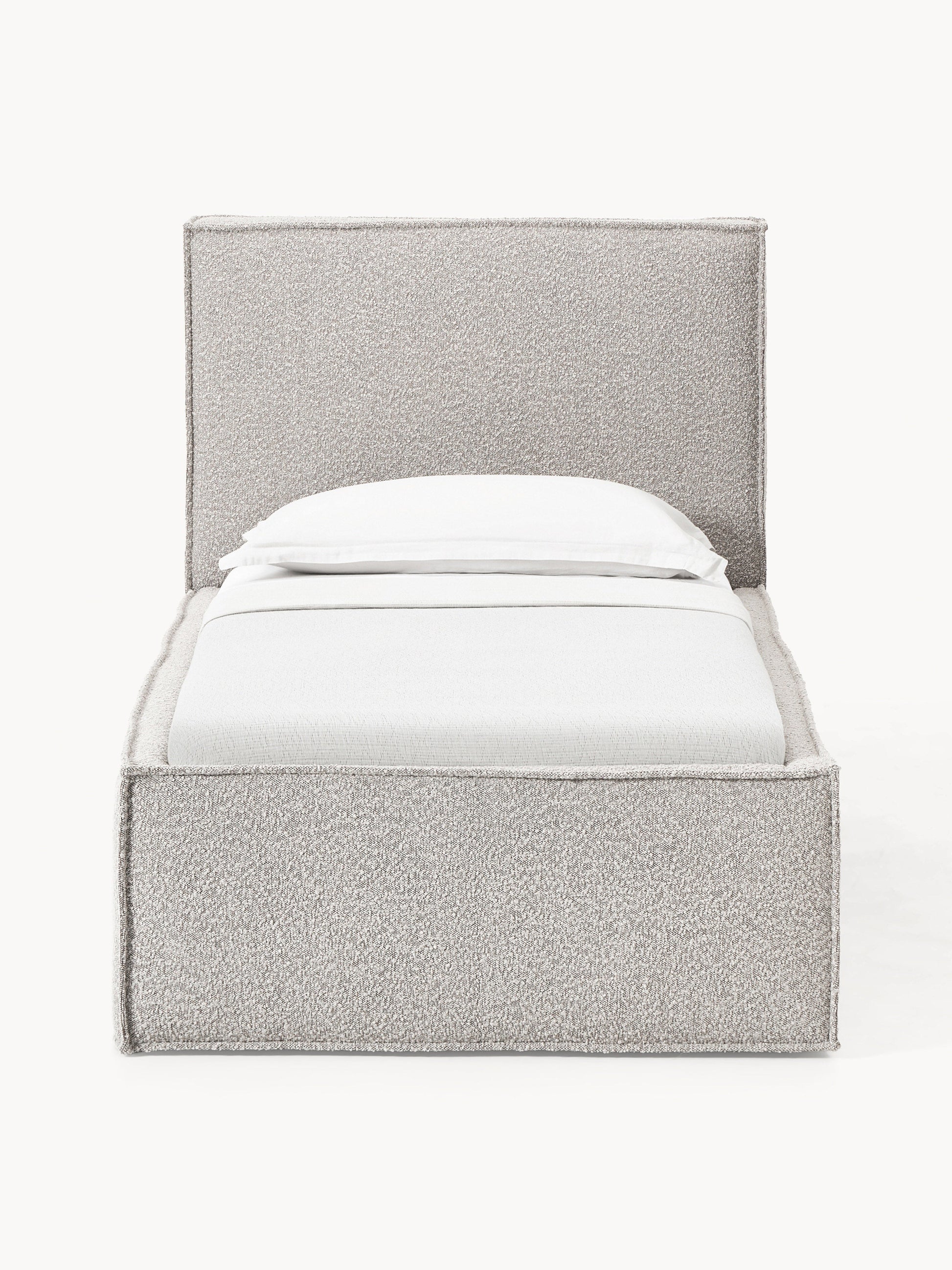Dream Single Bed Frame, Bouclé