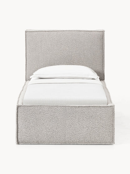 Dream Single Bed Frame, Bouclé