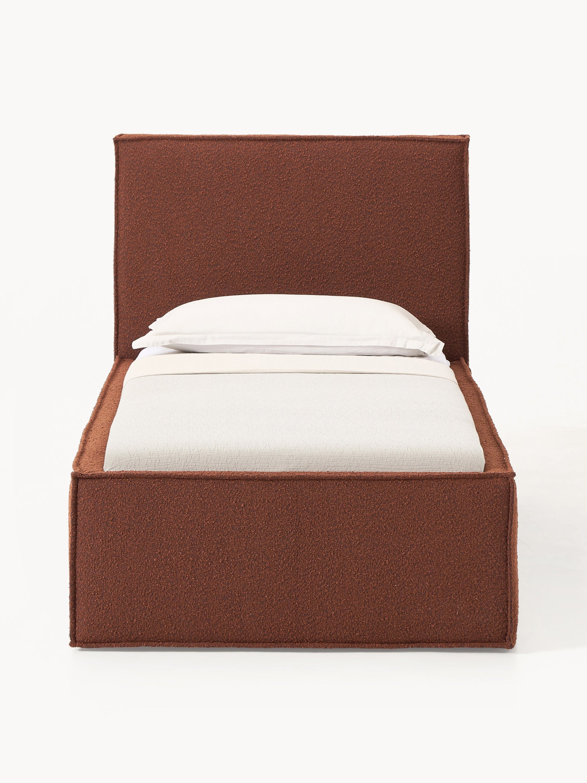 Dream Single Bed Frame, Bouclé