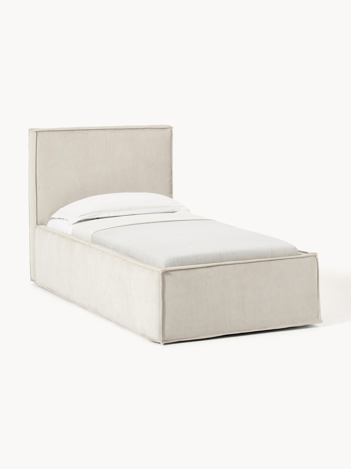 Dream Single Bed Frame, Corduroy