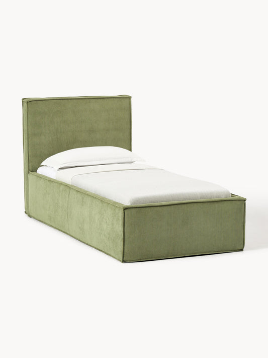 Dream Single Bed Frame, Corduroy