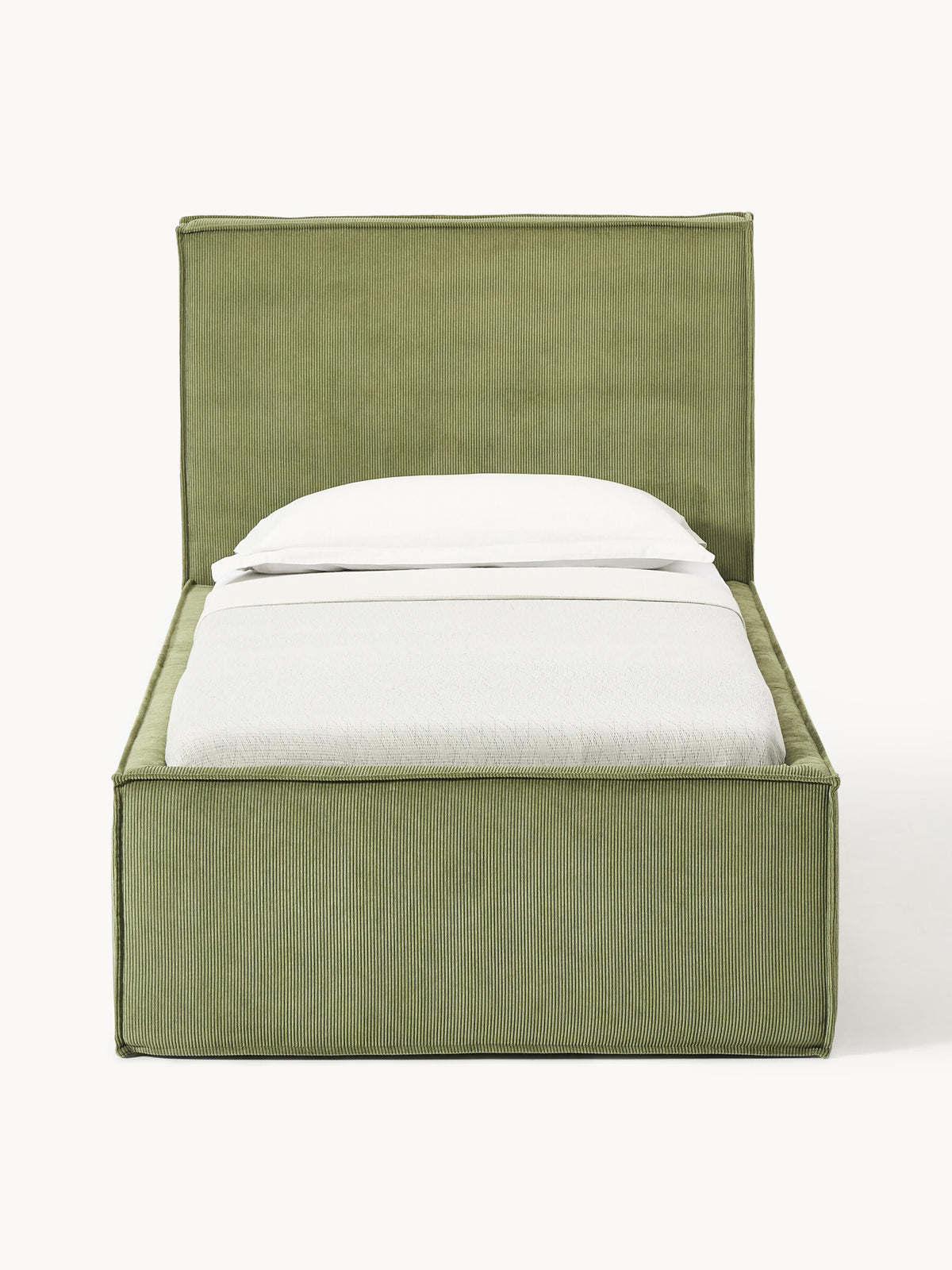 Dream Single Bed Frame, Corduroy