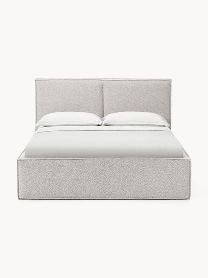 Dream Upholstered Bed with Bouclé Cover