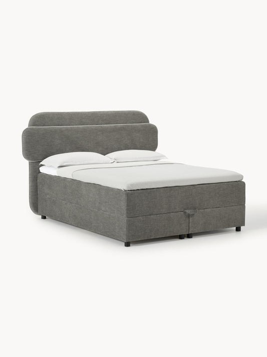 Enrica Box Spring Storage Bed Frame