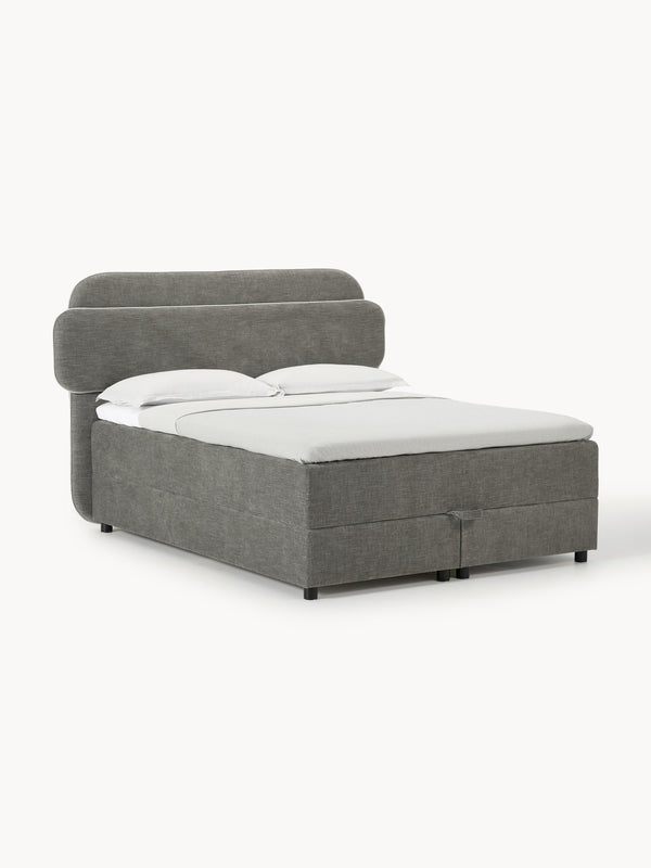 Enrica Box Spring Storage Bed Frame