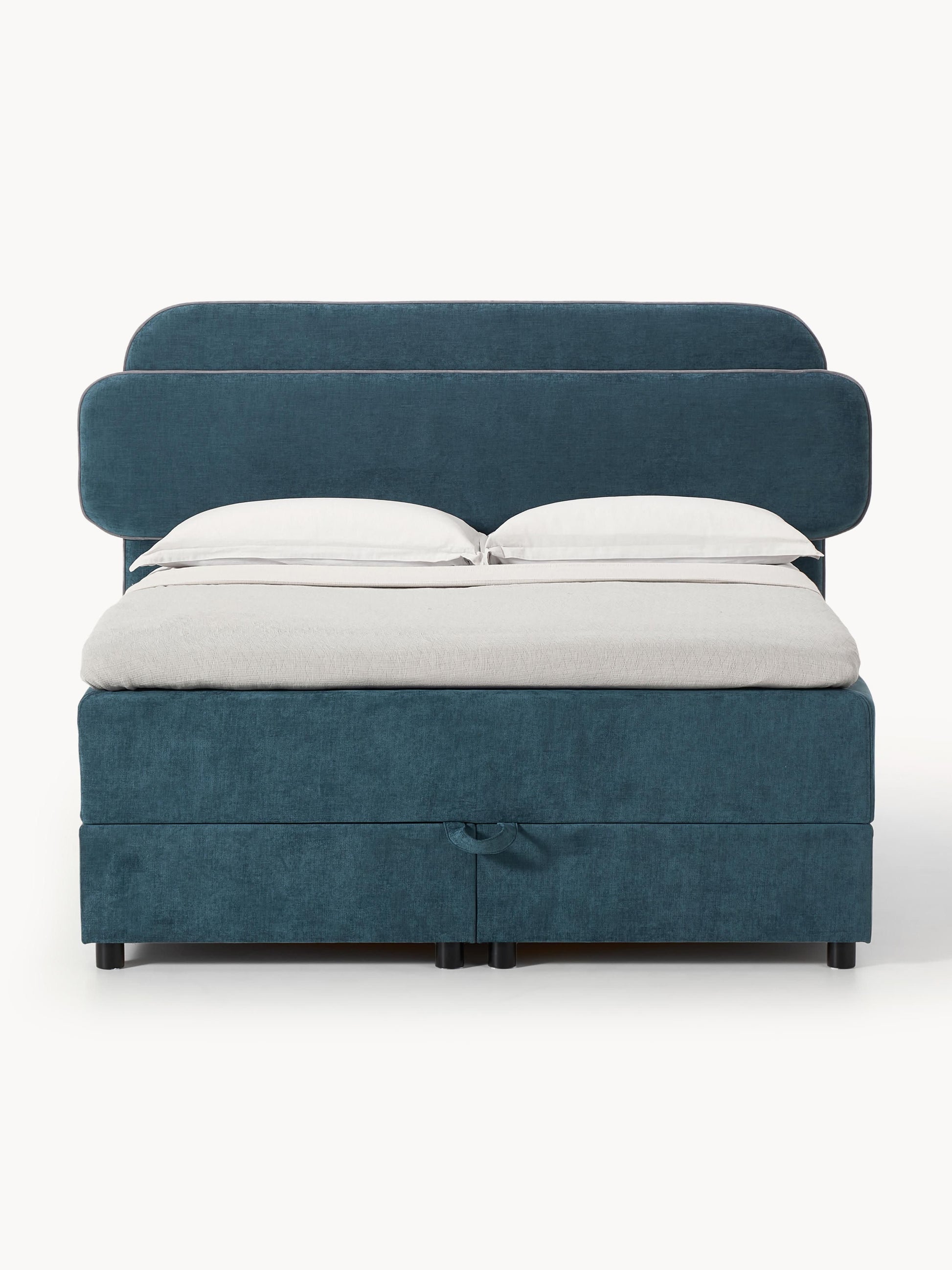 Enrica Box Spring Storage Bed Frame