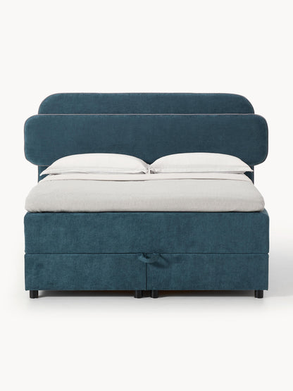 Enrica Box Spring Storage Bed Frame