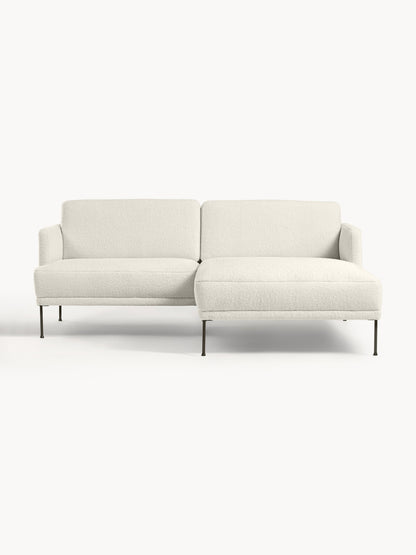 Fluente Small Corner Sofa (Teddy Fabric)