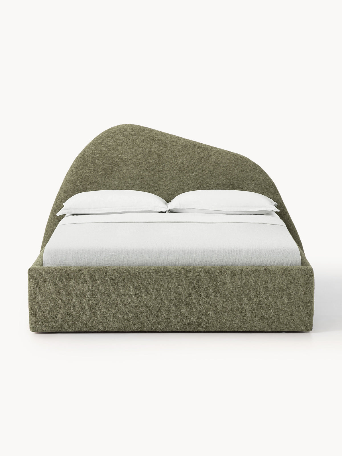 Gary Upholstered Bed with Bouclé Cover