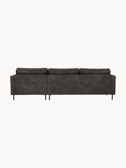 Hunter Leather Corner Settee (3-Seater)