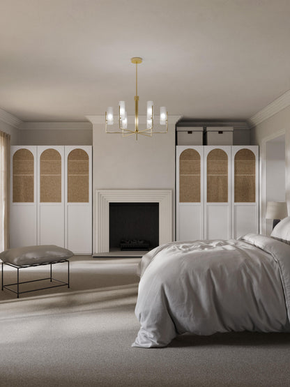 Jeanne Modular Wardrobe, Hinged-Door, 50 cm Wide, in Various Sizes