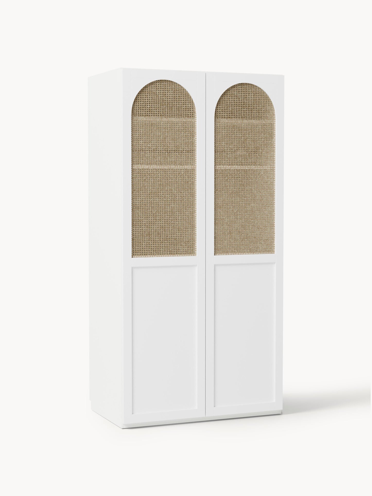 Jeanne Modular Wardrobe with Hinged Doors, 100 cm Wide, in Various Sizes