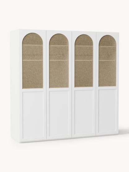 Jeanne Modular Wardrobe with Hinged Doors, 200 cm Wide, in Various Sizes