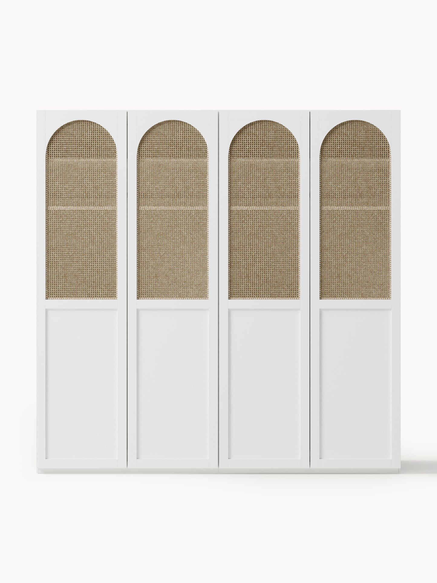 Jeanne Modular Wardrobe with Hinged Doors, 200 cm Wide, in Various Sizes