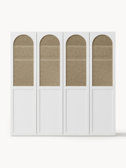 Jeanne Modular Wardrobe with Hinged Doors, 200 cm Wide, in Various Sizes