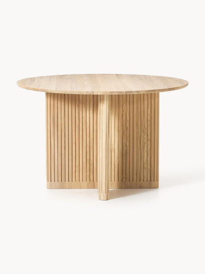 Jolka Round Dining Table Made of Oak, Ø 120 cm