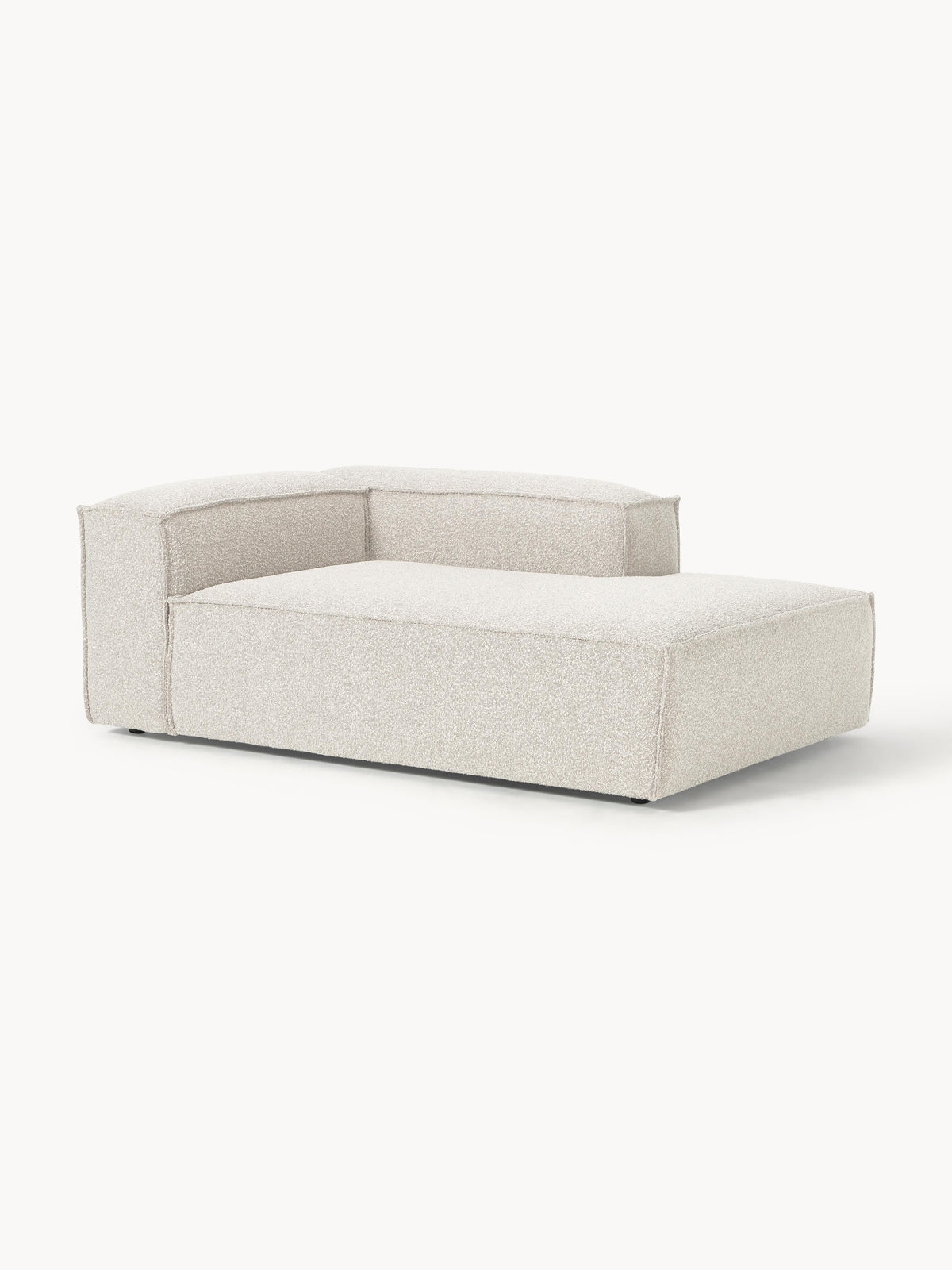 Lennon Bouclé Ottoman Corner Unit