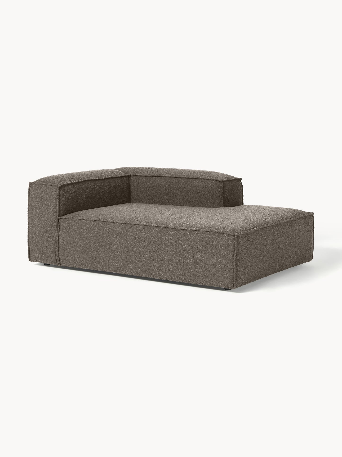 Lennon Bouclé Ottoman Corner Unit