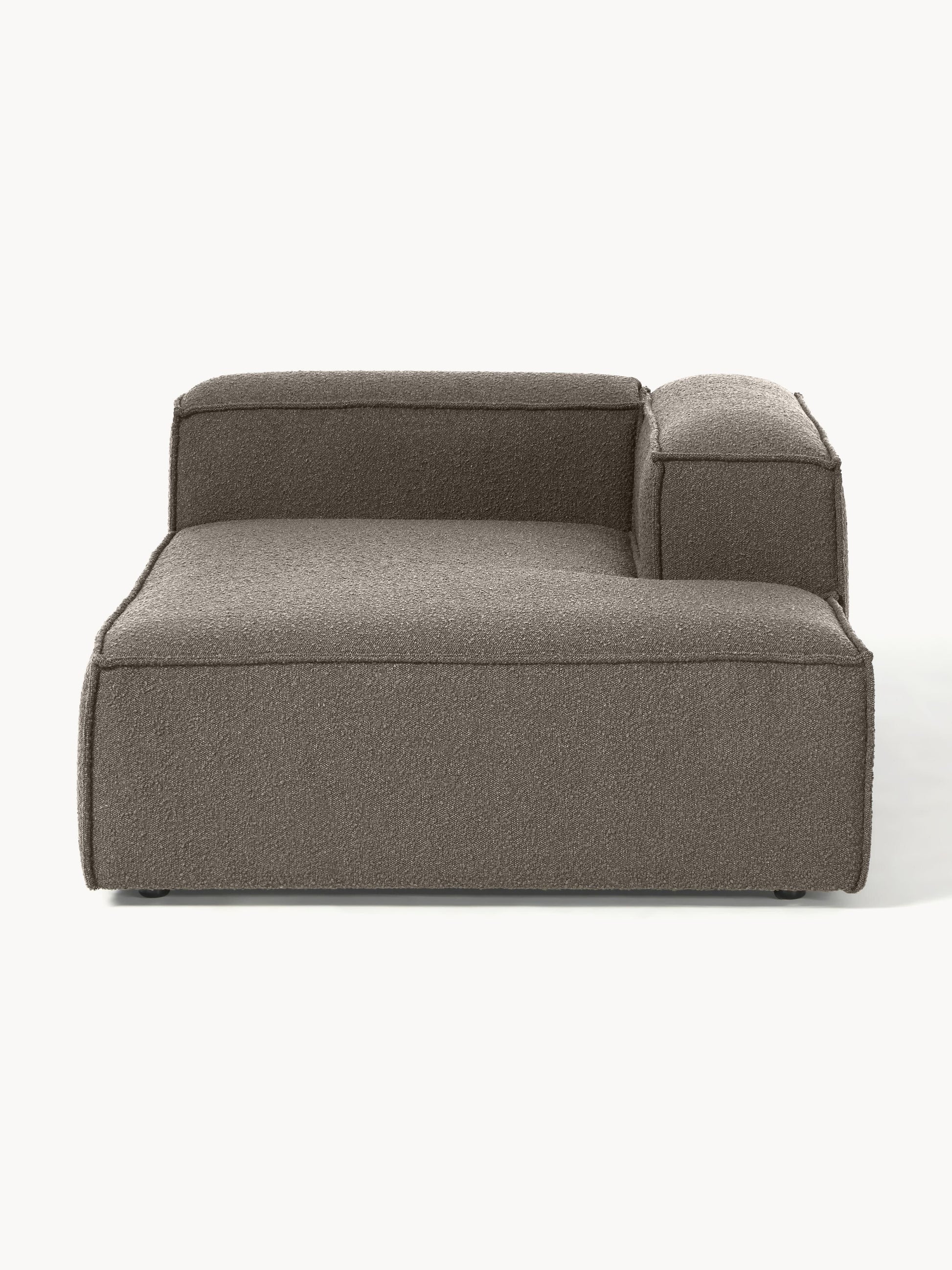 Lennon Bouclé Ottoman Corner Unit