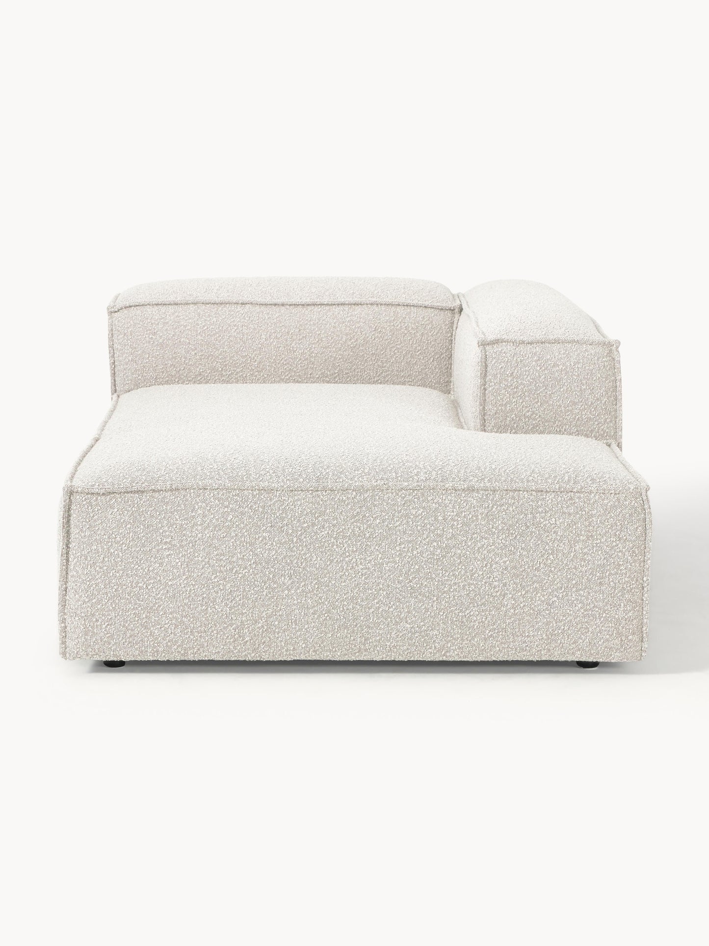 Lennon Bouclé Ottoman Corner Unit