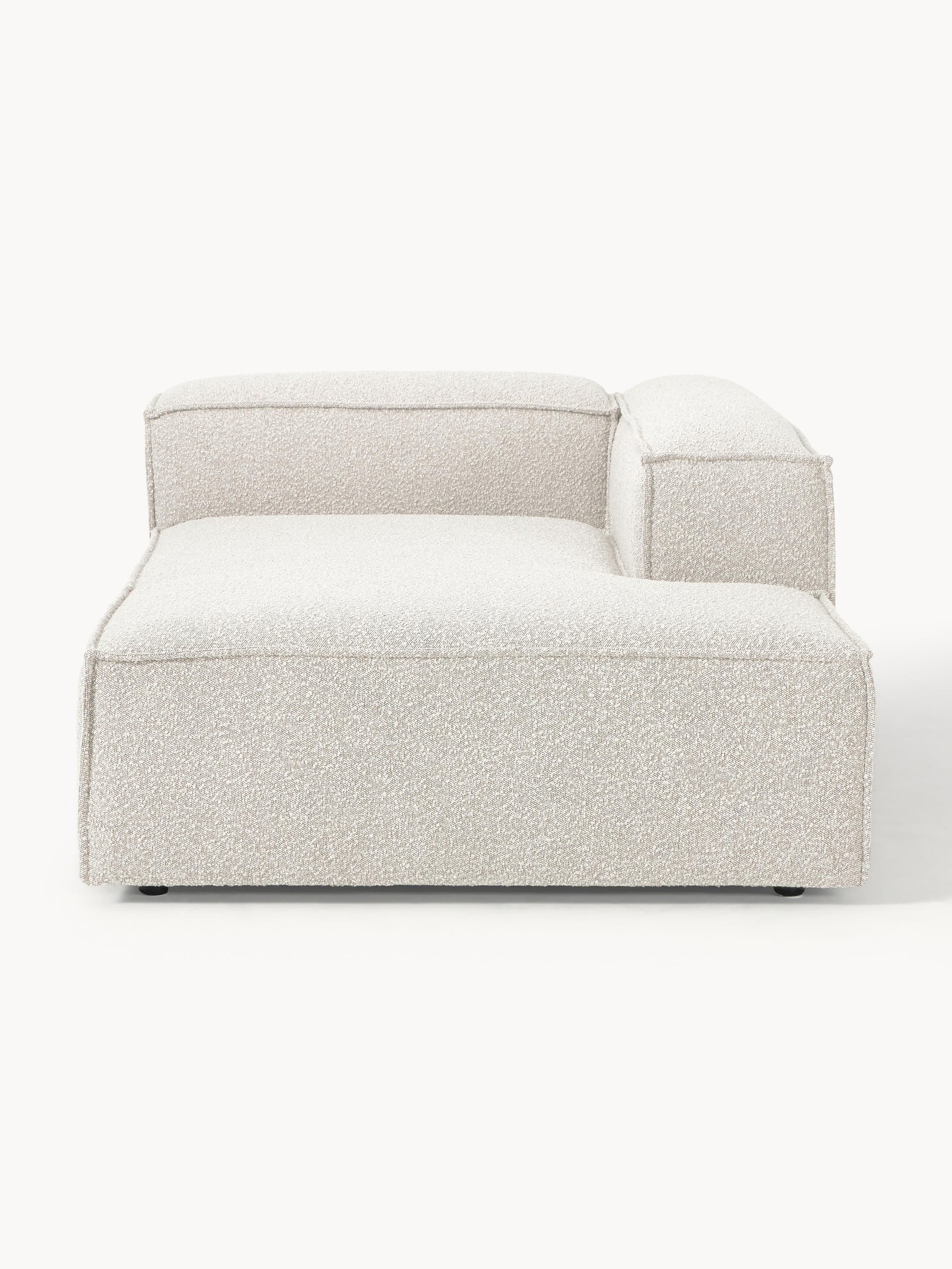 Lennon Bouclé Ottoman Corner Unit