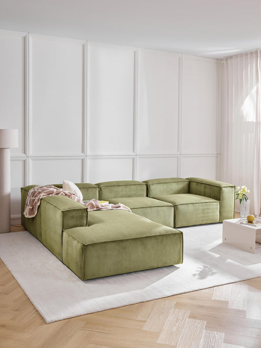 Lennon Corduroy Ottoman Unit