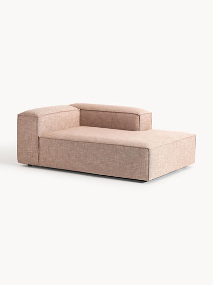 Lennon Linen Blend Ottoman Corner Unit
