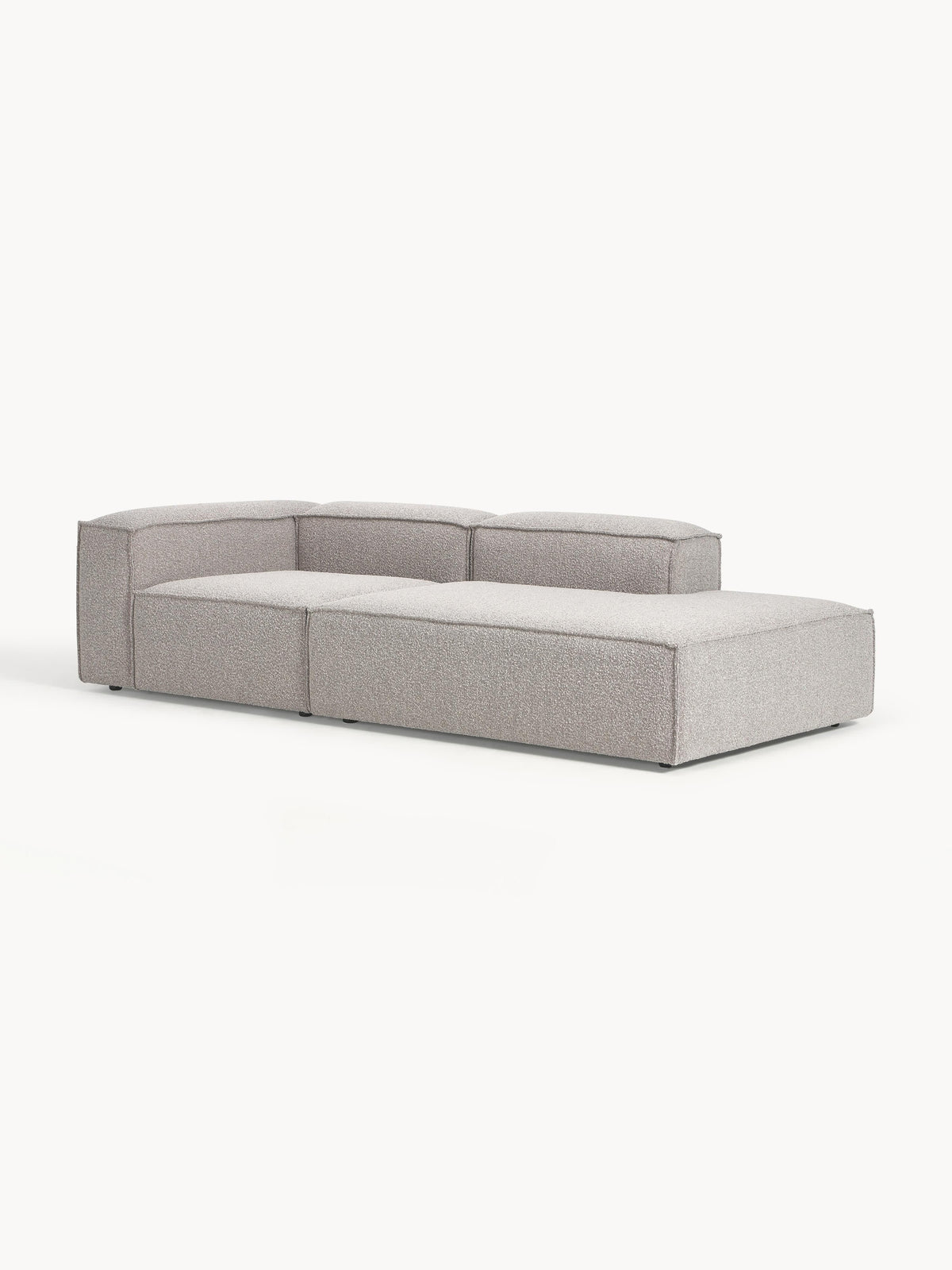 Lennon Modular Bouclé Pouffe