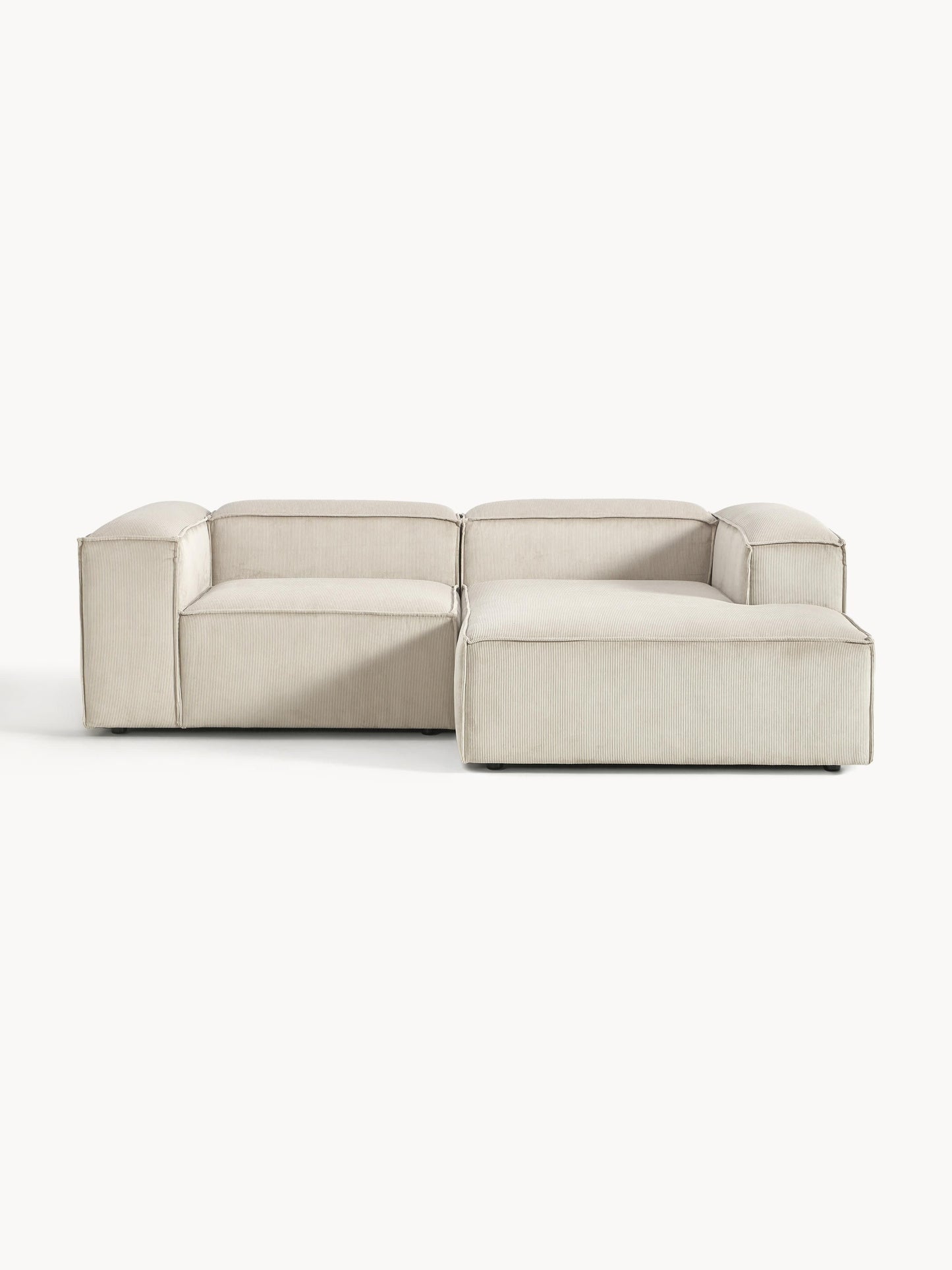 Lennon Modular Corduroy Corner Settee (2-Seater)