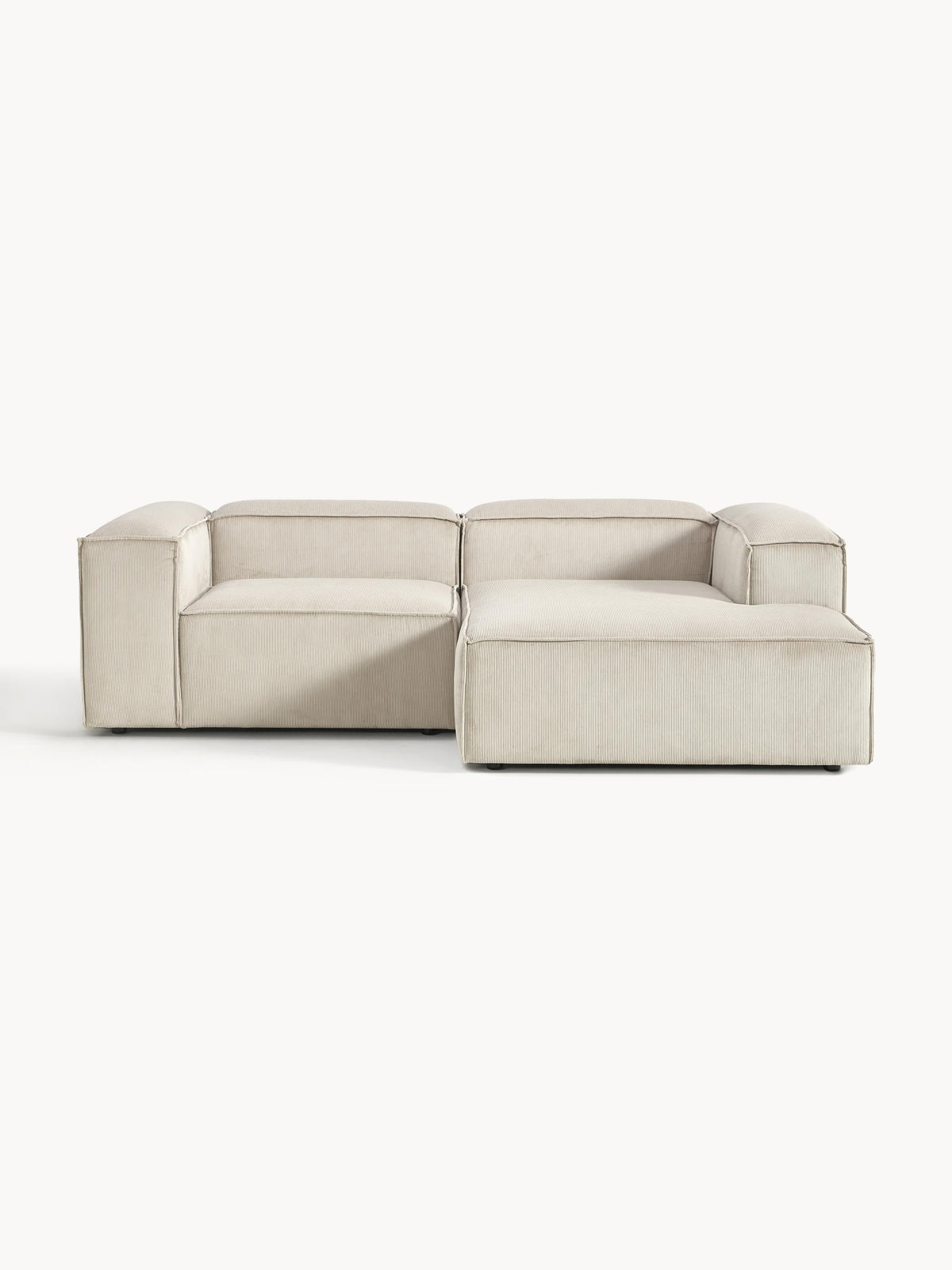 Lennon Modular Corduroy Corner Settee (2-Seater)