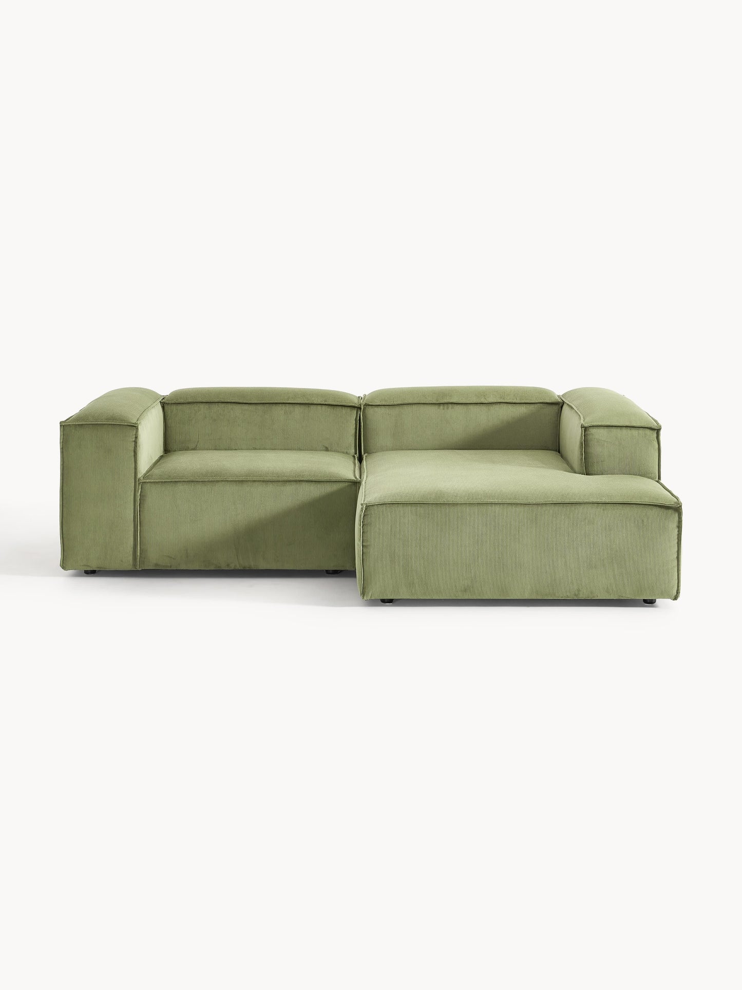 Lennon Modular Corduroy Corner Settee (2-Seater)