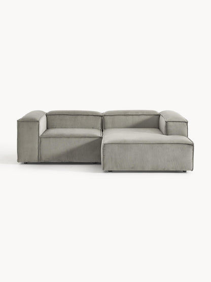 Lennon Modular Corduroy Corner Settee (2-Seater)