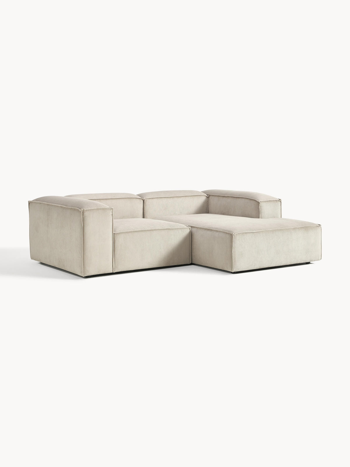 Lennon Modular Corduroy Corner Settee (2-Seater)