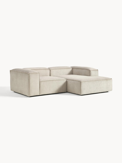 Lennon Modular Corduroy Corner Settee (2-Seater)