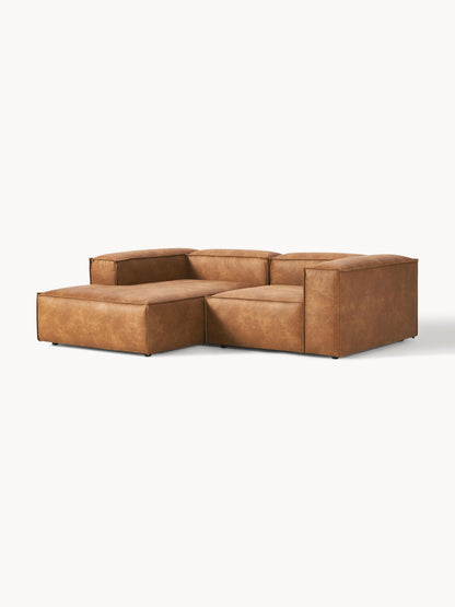 Lennon Modular Leather Corner Settee (2-Seater)