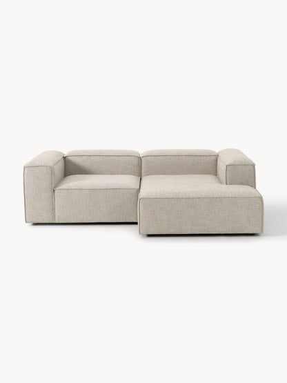 Lennon Modular Linen Blend Corner Settee (2-Seater)