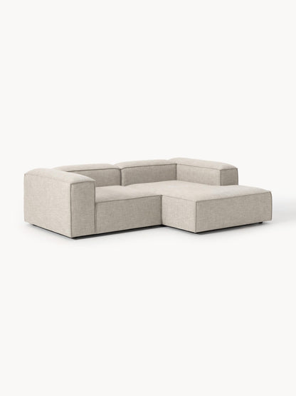 Lennon Modular Linen Blend Corner Settee (2-Seater)