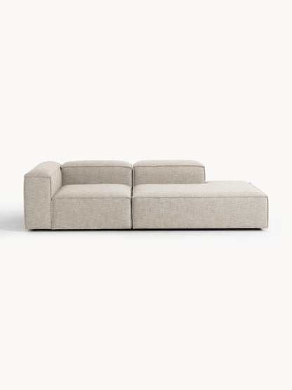Lennon Modular Linen Blend Pouffe