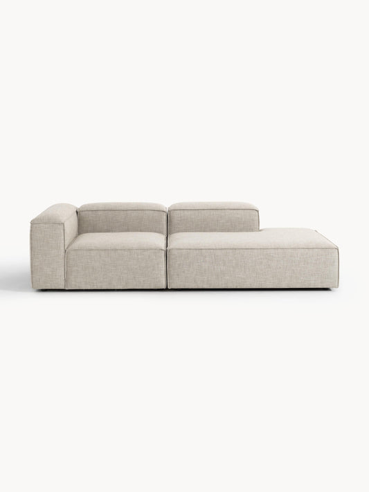 Lennon Modular Linen Blend Pouffe