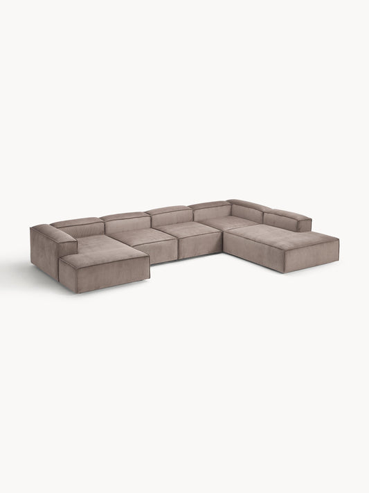 Lennon Modular Sofa in Corduroy, XL