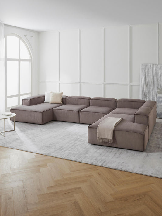 Lennon Modular Sofa in Corduroy, XL